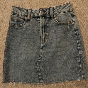 Denim Mini Skirt Size 0